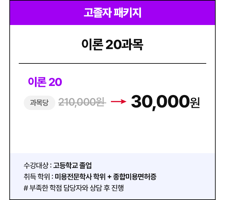 역대급 할인 패키지 구성
