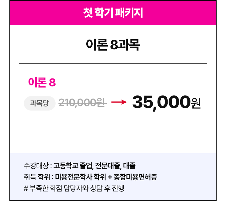 역대급 할인 패키지 구성